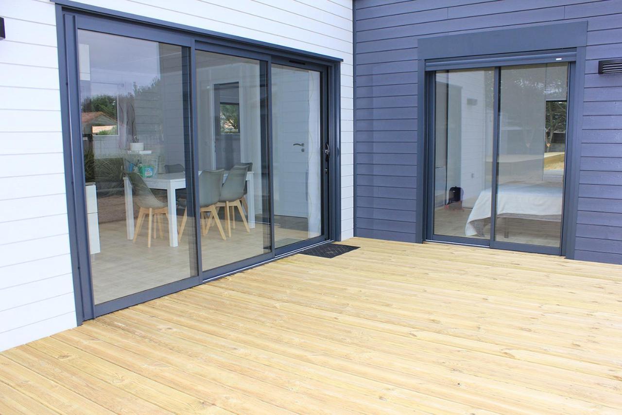 Chalet Pour 6, Domaine Avec Piscine Saint-Hilaire-de-Riez Exterior foto